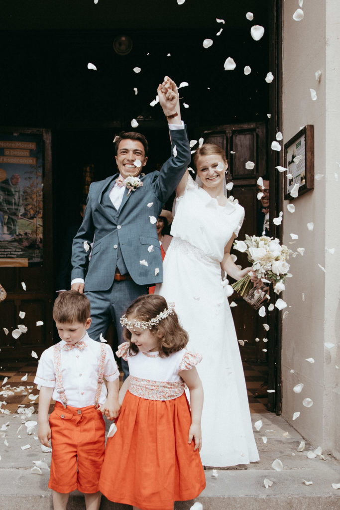 sortie eglise mariage lille carré du helin