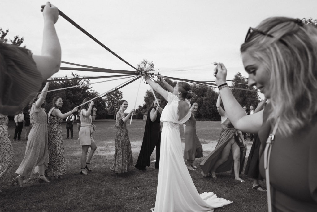 bouquet rubans mariage lille carré du helin