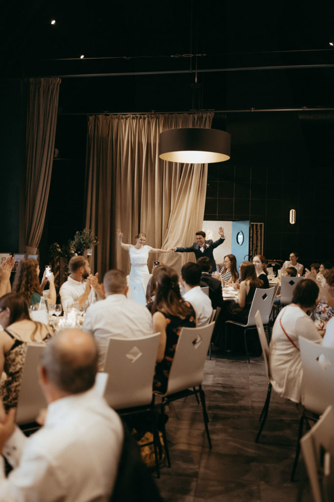 entrée des mariés mariage lille carré du helin